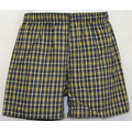 Boxer Short Flannel Yellow Navy